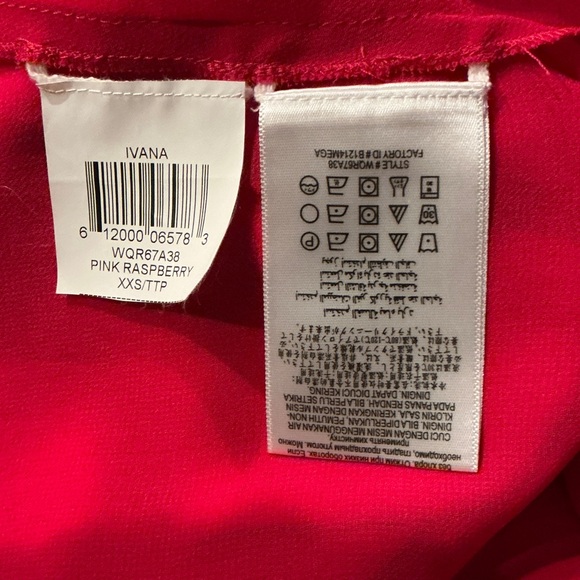 Gorgeous BCBGMaxAzria High-Low Dress in Vibrant Pink Raspberry - Picture 7 of 7